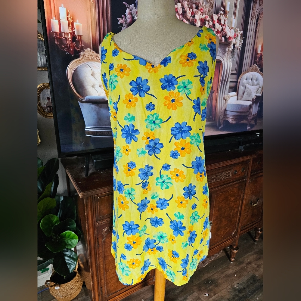 Vintage summer dress  size L